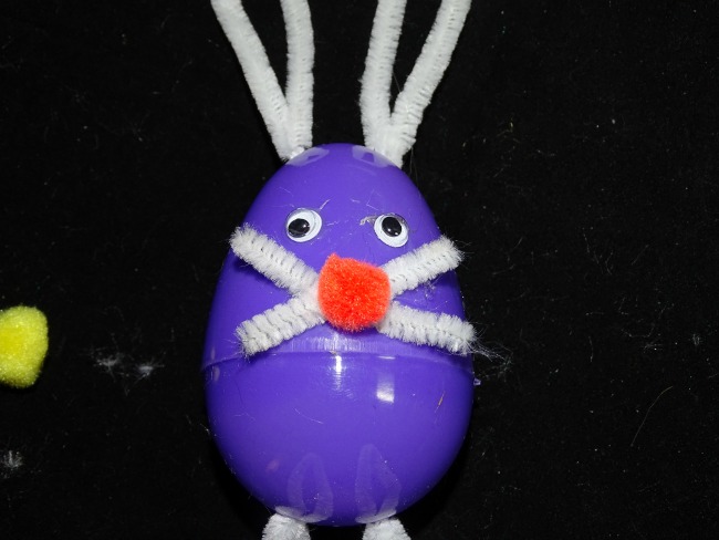 Simple Egg Bunny Craft for Kids