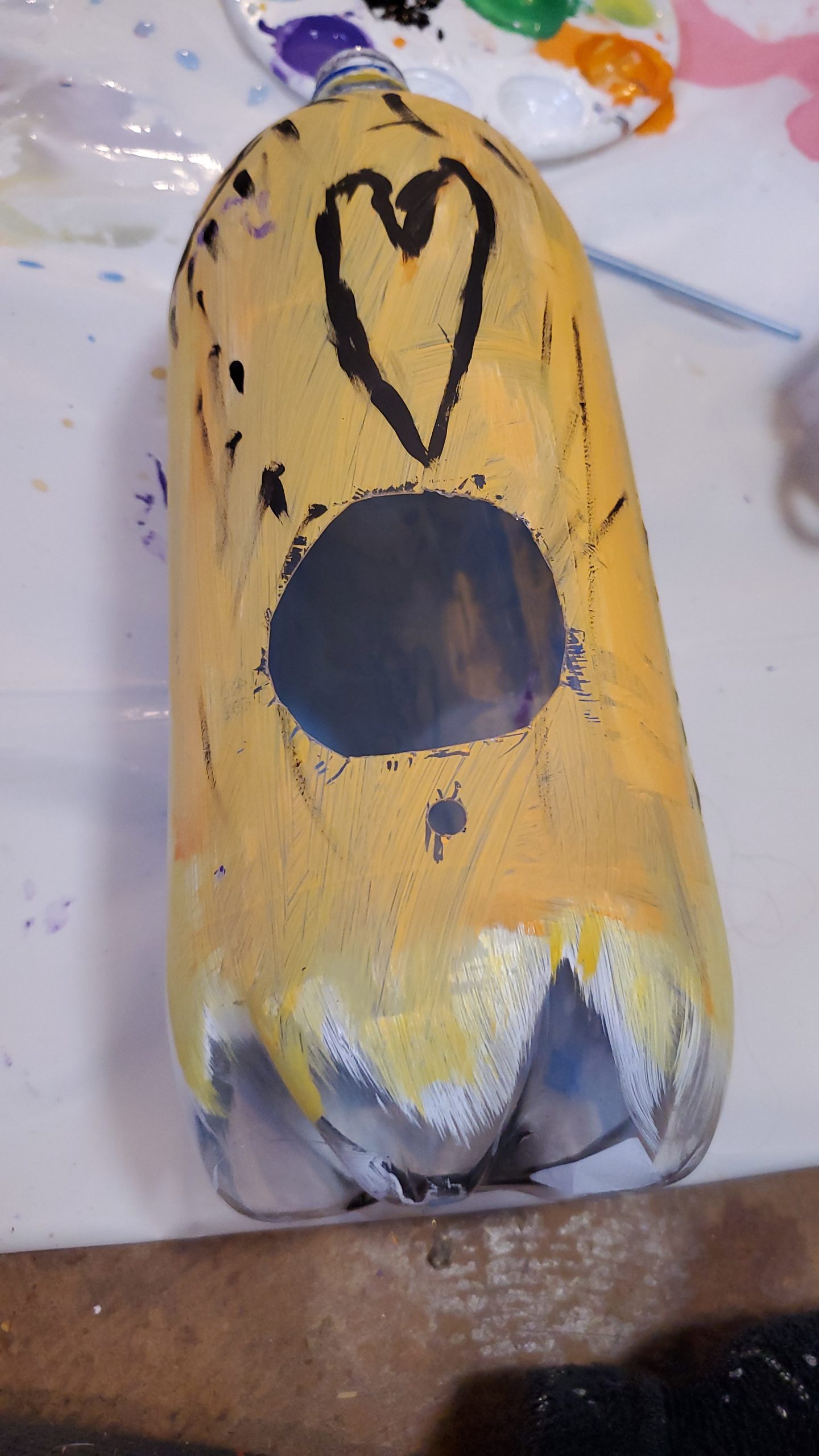 Upcycled Plastic Bottle DIY Birdhouse - Easy Budget Crafts